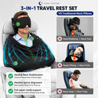 Luna Voyage™ First Class 3-In-1 Travel Sleep Support Set
