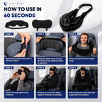 Luna Voyage™ First Class 3-In-1 Travel Sleep Support Set